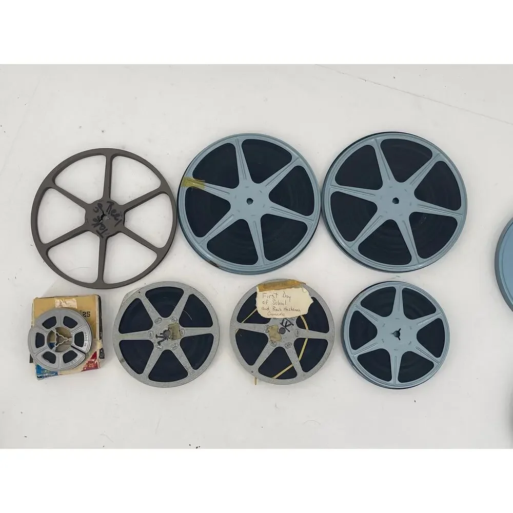 Vintage 8mm Home Movie Film Reel Lot 7 Reels Films Estate Find